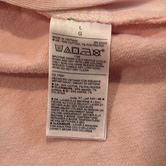Old Navy Maternity Vintage Nursing Sweatshirt in Sweet Dahlia - Picture 5 of 9